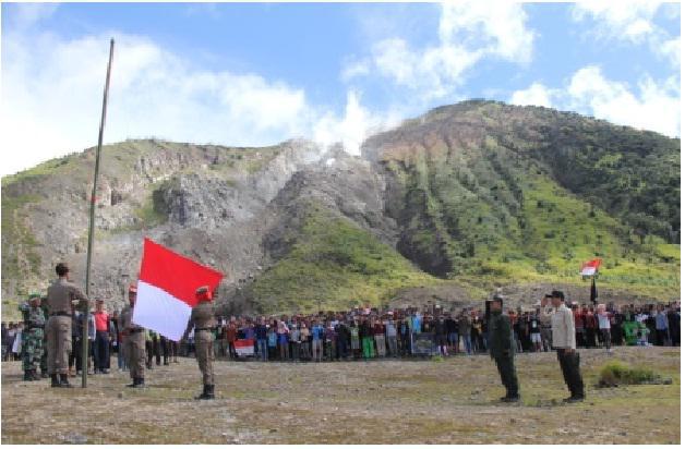 Gunung Talang Peringati Hut Ri 71